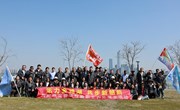 “活力金鸡湖，共步新朝前”——朝前路实验学校教职工春日徒步活动圆满落幕