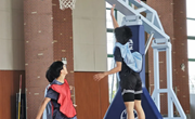 大课间现场 | 青春赛场 “篮”下争锋—— 记朝前路实验学校第三届“朝前杯”学生篮球赛