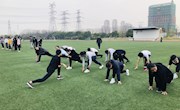 早春踏上幸福路，不畏艰辛不畏苦 ——朝前路实验学校初三体育适应性训练